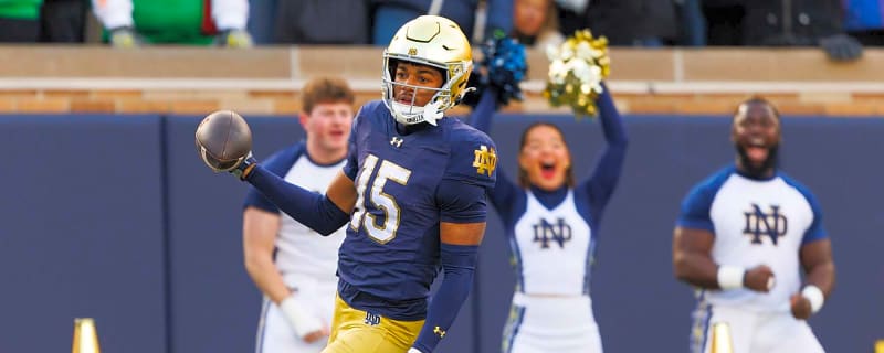 Giants Could Land Notre Dame CB Leonard Moore at No. 4 in Way-Too-Early 2027 Mock Draft