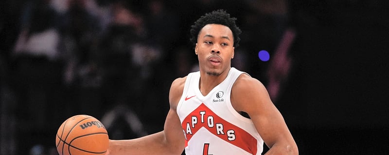 Scottie Barnes named defensive player of the month