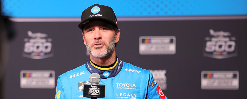 Jimmie Johnson reveals when he'll make his last NASCAR Cup start