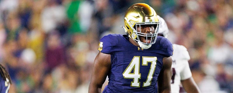 Predicting the Notre Dame defensive line depth chart following the eligibility decision on starting DT Jason Onye