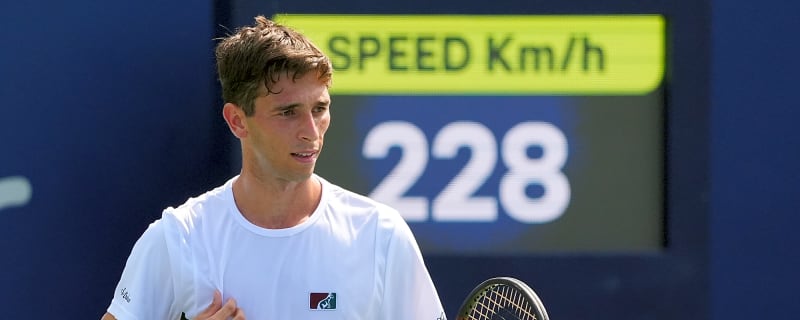 Watch: Ball Bizarrely Goes Through the Net During Matteo Gigante Versus Gabriel Diallo Clash at Canadian Open