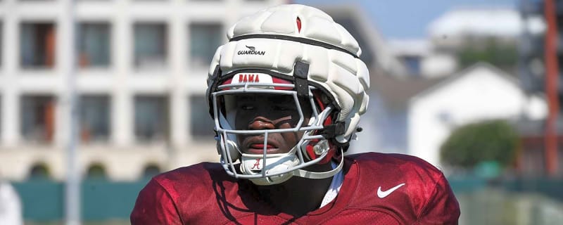 Alabama DL Jah-Marien Latham settling into new position