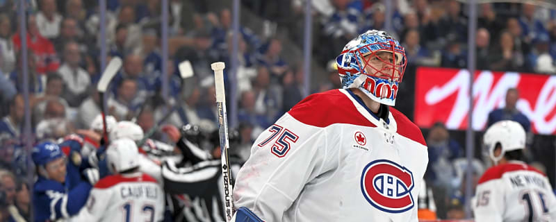 Jakub Dobes To Start, Adam Engstrom In For Canadiens vs. Sharks