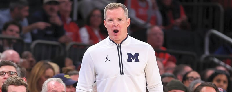 Dusty May's Reaction to Son Charlie May's First Points in a Michigan Uniform Said it All