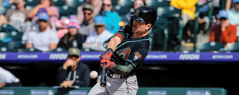 Corbin Carroll drilled in head during incredible inside-the-park home run