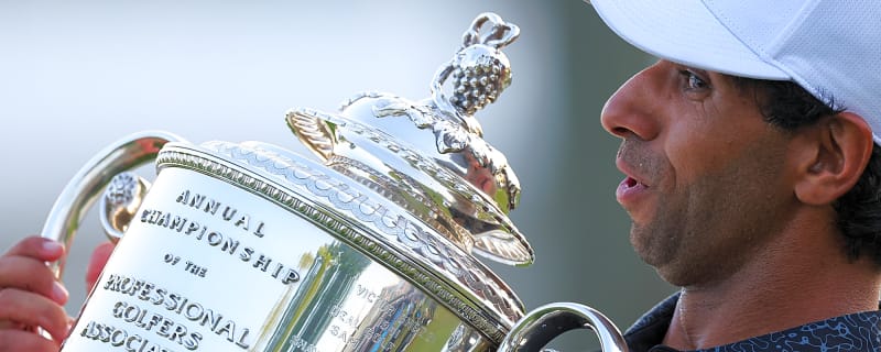 Why PGA champion Aaron Rai uses two gloves, iron covers on his clubs
