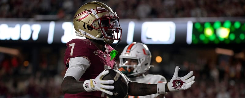 FSU WR Forced Into Damage Control After Video Footage Endorsing Rivals Miami Surfaces