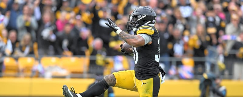 Watch: Jaylen Warren takes Rodgers pass 80 yards for touchdown