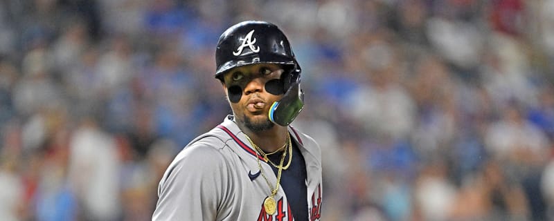 Ronald Acuña Jr. headed back to IL with concerning injury