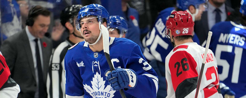 Biggest Concern as Auston Matthews Tries to Regain 69-Goal Form