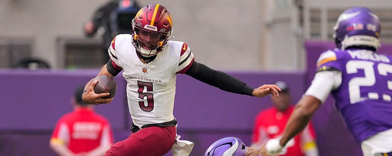 Commanders QB Jayden Daniels shares holiday plans, talks donating Raising Cane’s branded children’s bikes