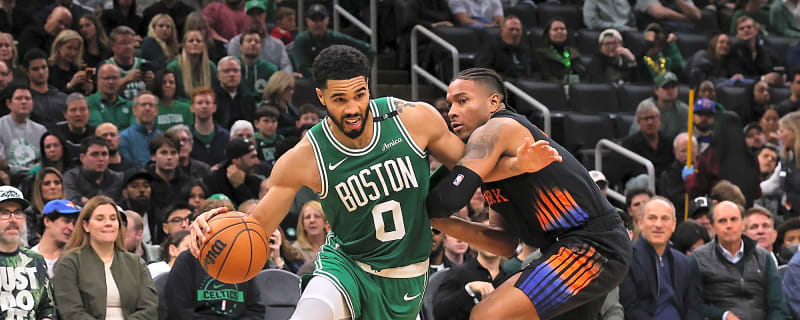 Jayson Tatum Takes Stance on Beef With Jaylen Brown While Celtics Announcers Continue to Troll 76ers Star on Live Broadcast