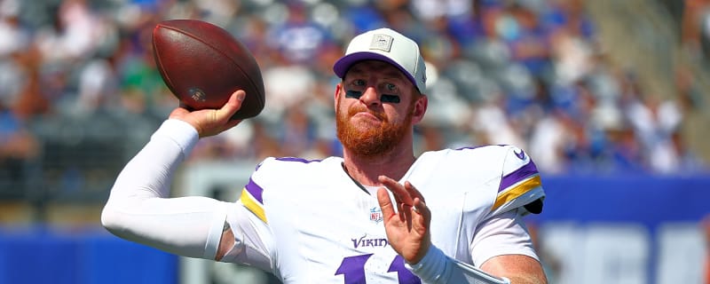 Vikings' Wentz makes case to be Murray's backup with impressive play