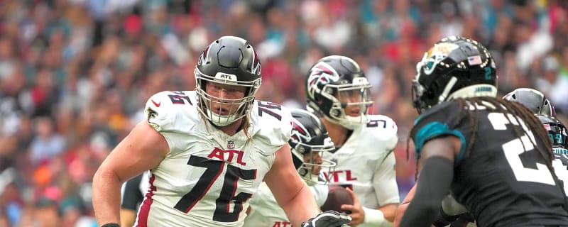 Ominous update on the injury to Falcons right tackle Kaleb McGary