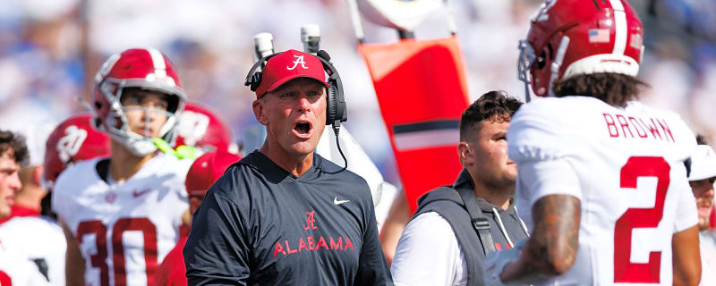 DeBoer tells what Alabama has to do to prevent another slow start