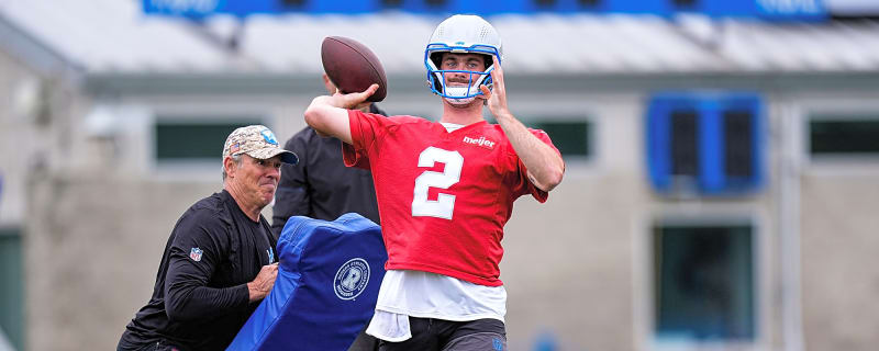 Lions QB put on notice ahead of training camp amid glaring issue