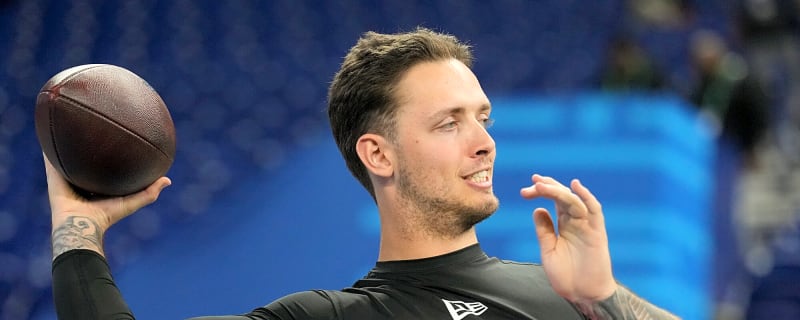 Carson Beck got relentlessly booed at the NFL Combine