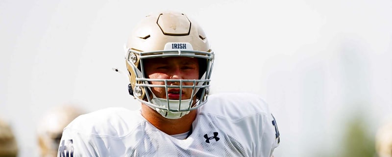 Notre Dame Lineman Billy Schrauth Named The No. 7 Offensive Guard By Lindy&#39;s Sports