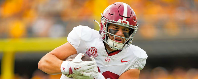 Alabama tight end representing model of consistency