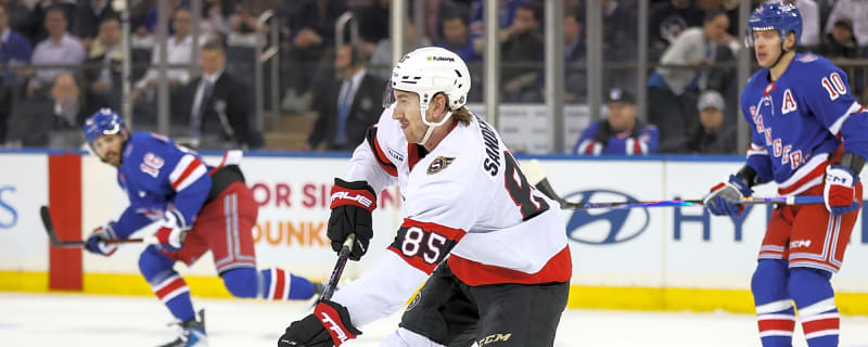 Jake Sanderson says he is embarrassed by his comments against his goalie