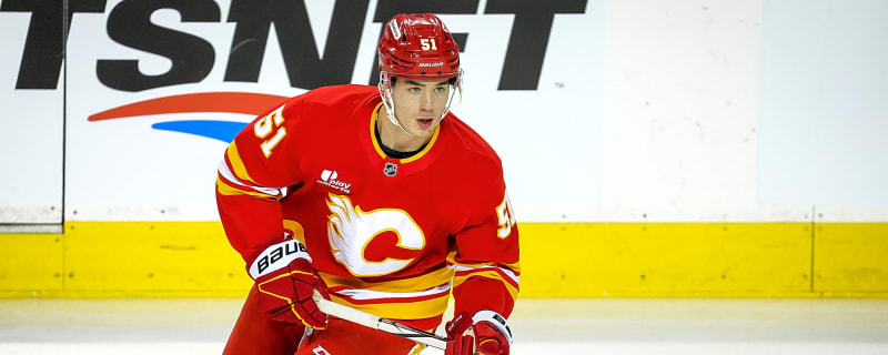Matvei Gridin and Zayne Parekh named to Flames opening roster, Sam Honzek recalled, pair of forwards to IR