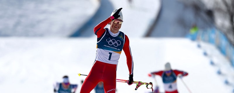 Norway's Johannes Klaebo ties Olympic record with 8th gold medal