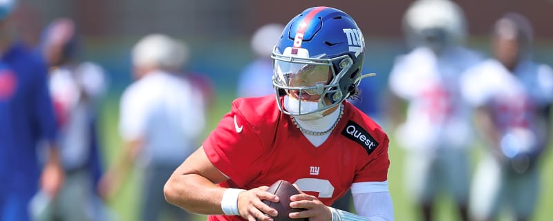 How Giants rookie QB, star WR bonded during basketball game