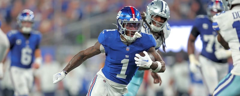 Malik Nabers Battles Shoulder Scare, Trent McDuffie in Giants' Loss to Rams