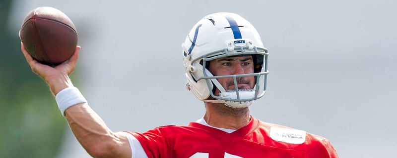 Who reportedly has 'lost ground' in Colts' QB competition