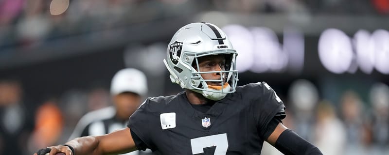 Raiders Likely To Move On From Geno Smith After The Season?