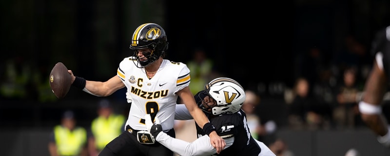 Missouri QB Beau Pribula suffered gruesome injury against Vanderbilt