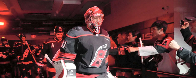 Mourning a tragedy, Hurricanes’ Andersen reaches precipice of greatness in Stanley Cup Final