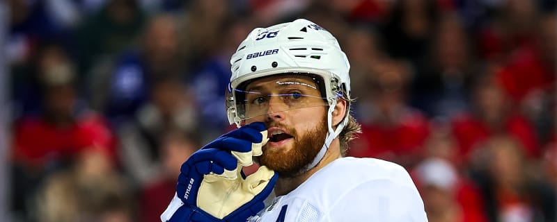 Analyst: Nylander Olympic Situation Requires Maple Leafs Put Foot Down