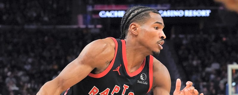 Ochai Agbaji showed us his ceiling in Toronto