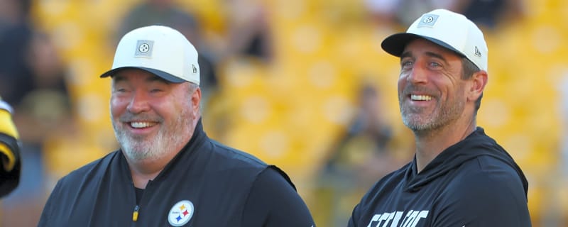 Steelers' Super Bowl Aspirations Are Clear For Aaron Rodgers: 'That's Why I Came Back'