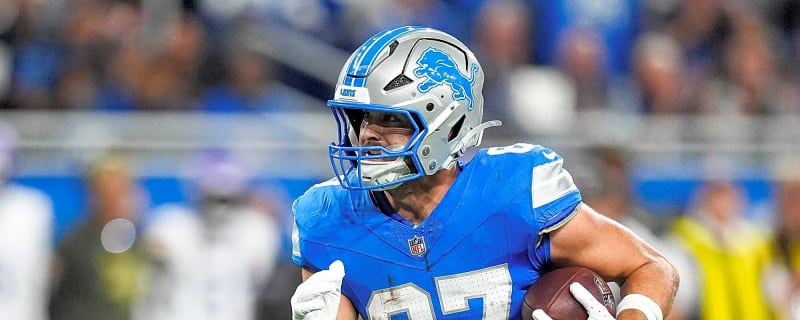Sam LaPorta injury is huge loss for Lions, but not a crippling blow