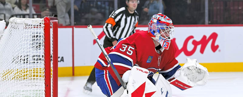 Samuel Montembeault against the Knights | Jakub Dobes against the Avalanche