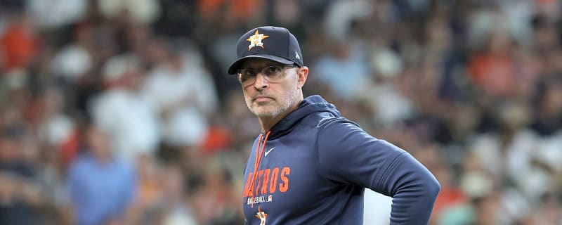 Joe Espada Will Not Return As Astros Manager