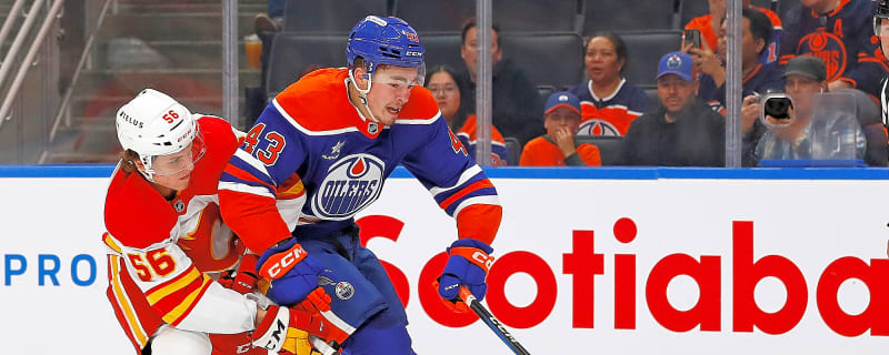 Flames prospect roundup: Henry Mews picks up four assists in first two collegiate games