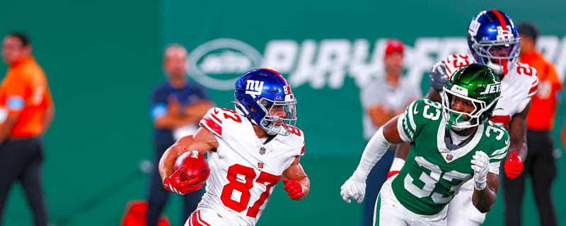 Giants Placing WR Braxton Berrios On IR With Foot Injury
