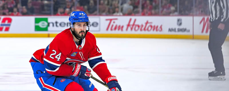 Phillip Danault and Kaiden Guhle were absent from practice