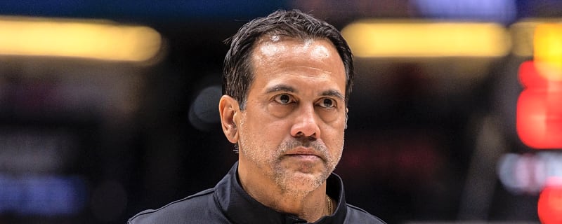 Erik Spoelstra Sends Message After Missing Pat Riley’s Statue Ceremony