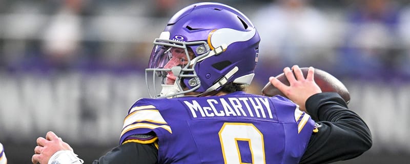 Vikings may move on from JJ McCarthy