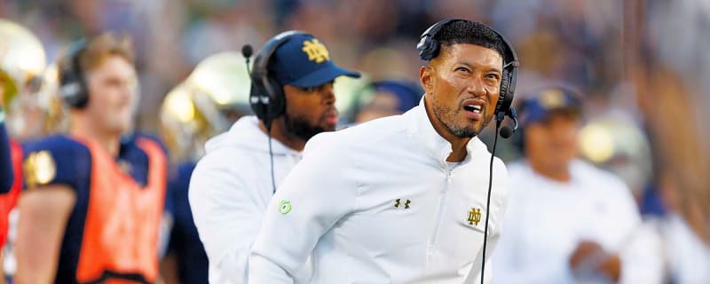 Notre Dame and HC Marcus Freeman quickly vault to the top for one of the most dynamic athletes in the 2027 recruiting class