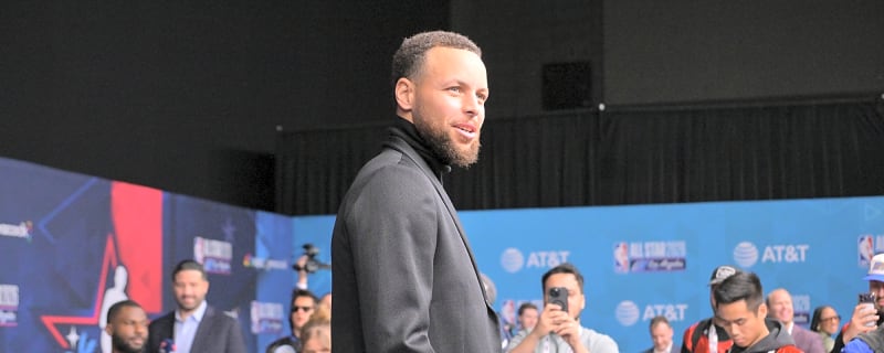 Steph Curry made the most ridiculous shot from NBC’s pregame set