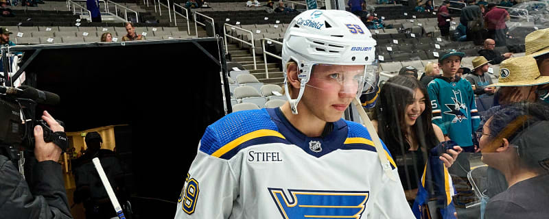 Blues Recall Nikita Alexandrov, Colten Ellis, Corey Schueneman
