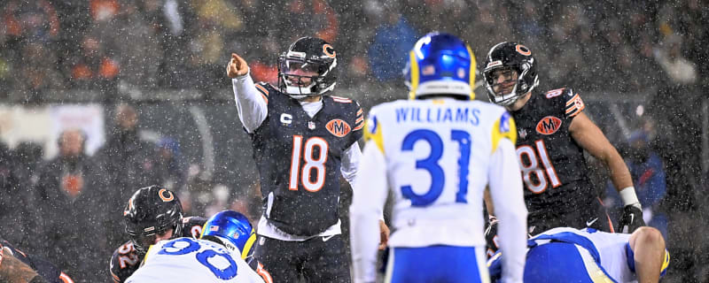 Rams benefit from a missed call on Caleb Williams interception