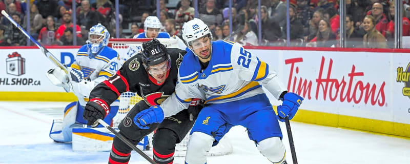 The St. Louis Blues are open for business