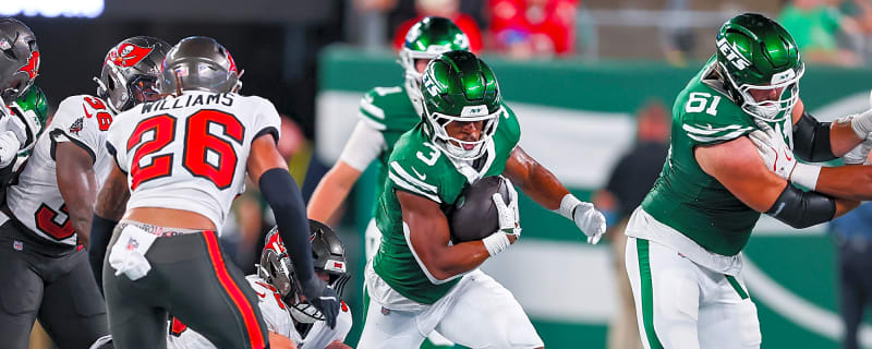 Jets Inactive Players – Week One vs Titans
