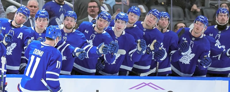 Maple Leafs have an emerging inner circle of close relationships